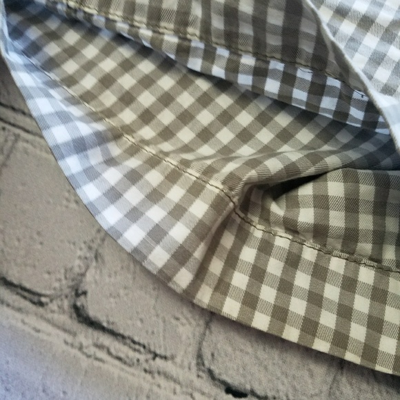 Ann Taylor Petite Signature Checker Shorts Sz 6P - Picture 2 of 8